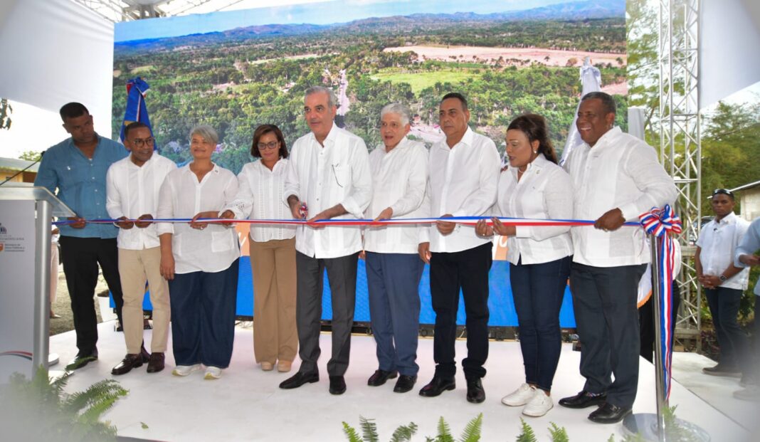 Abinader continúa plan de infraestructura con inauguración en Monte Plata